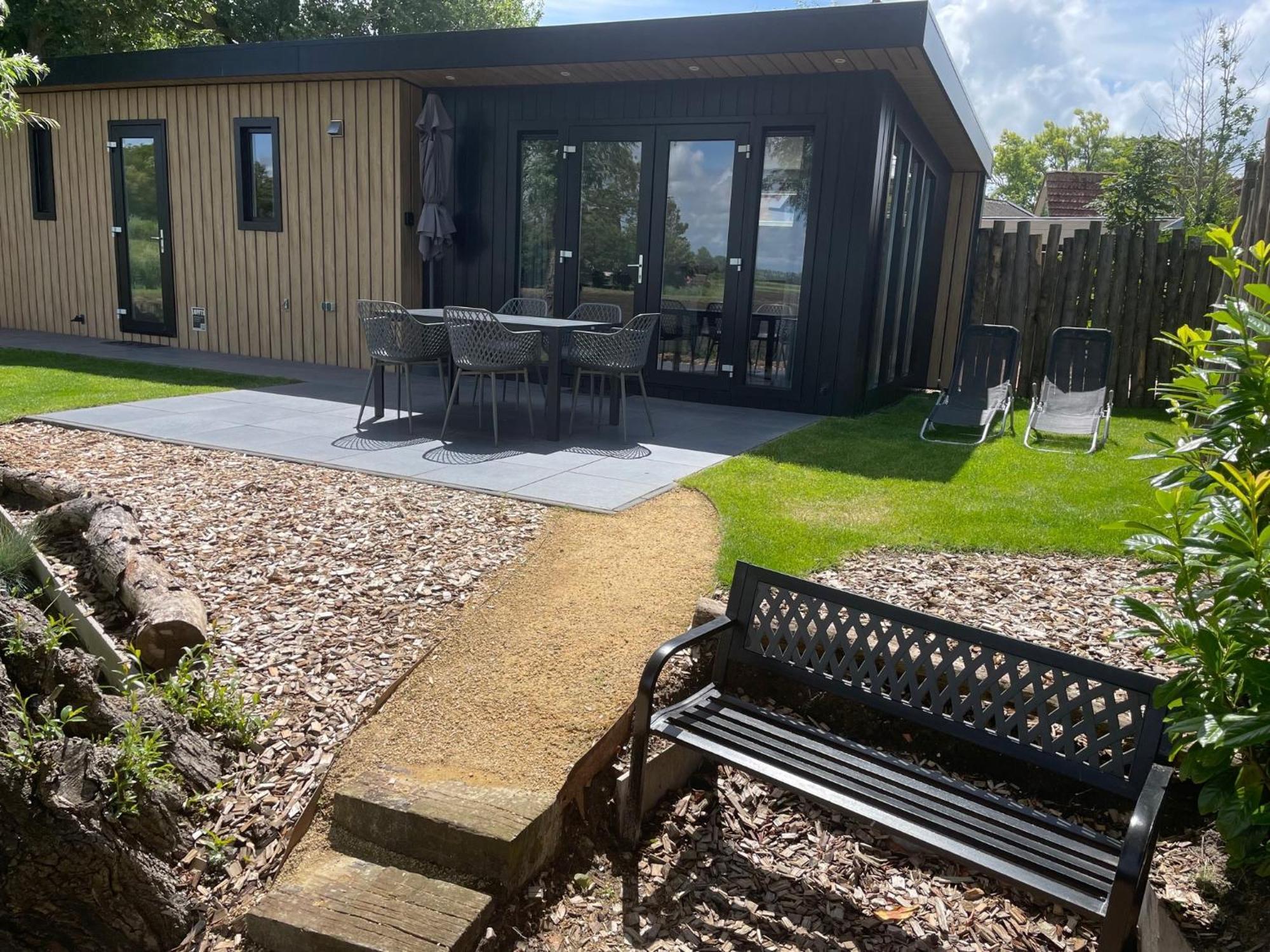 Vogelvrij, Vakantie Woning Met Landelijk Uitzicht En Geheel Omheinde Tuin Burgerbrug Exterior foto